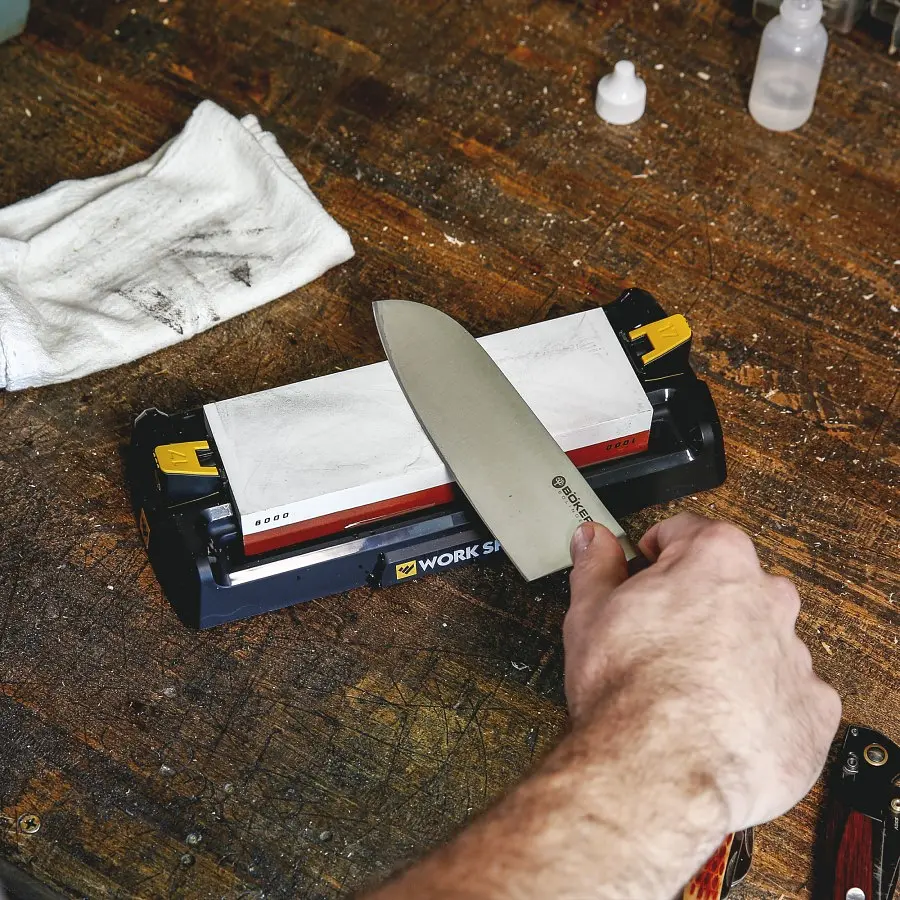 Точилка механічна Work Sharp Benchtop Whetstone Sharpener (WSBCHWHT-I) - фото 16