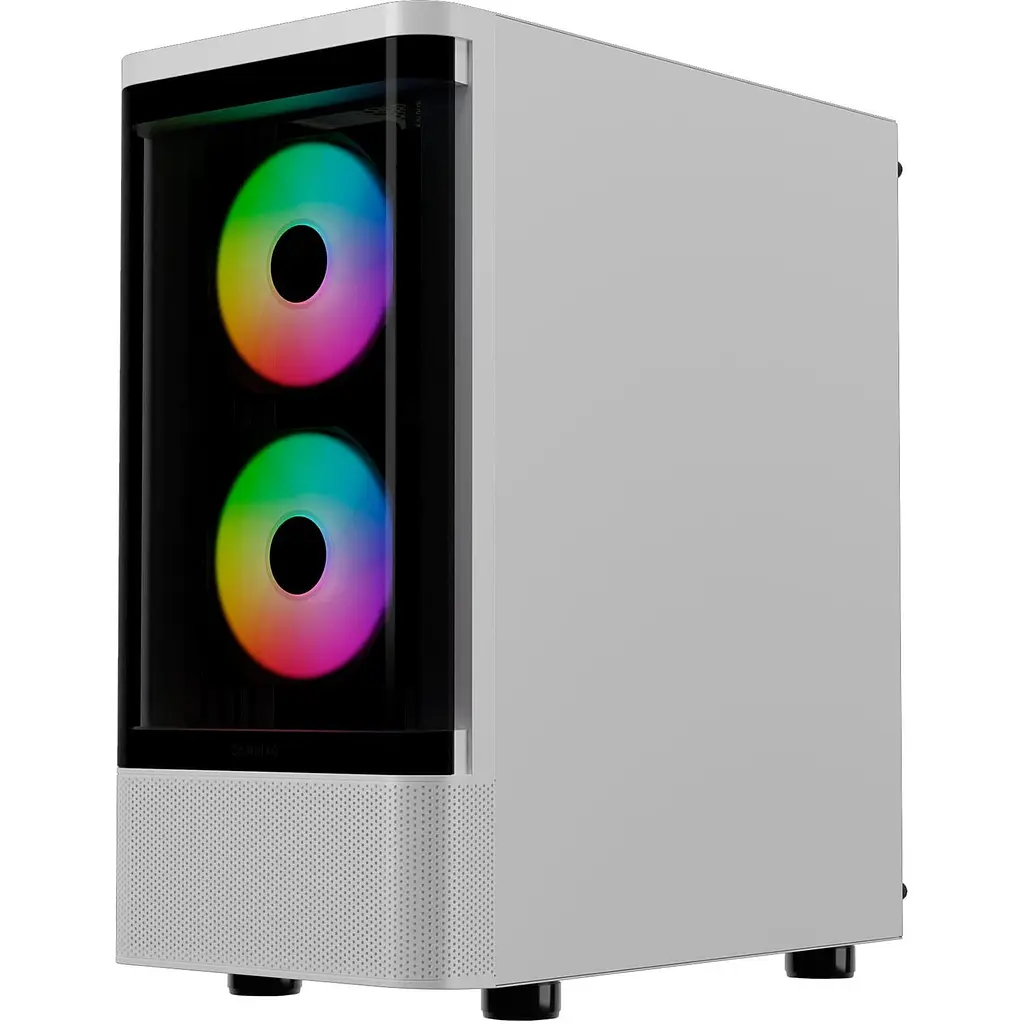 Корпус GAMDIAS TALOS E3 CG WH без БП White (4711514501209) - фото 6
