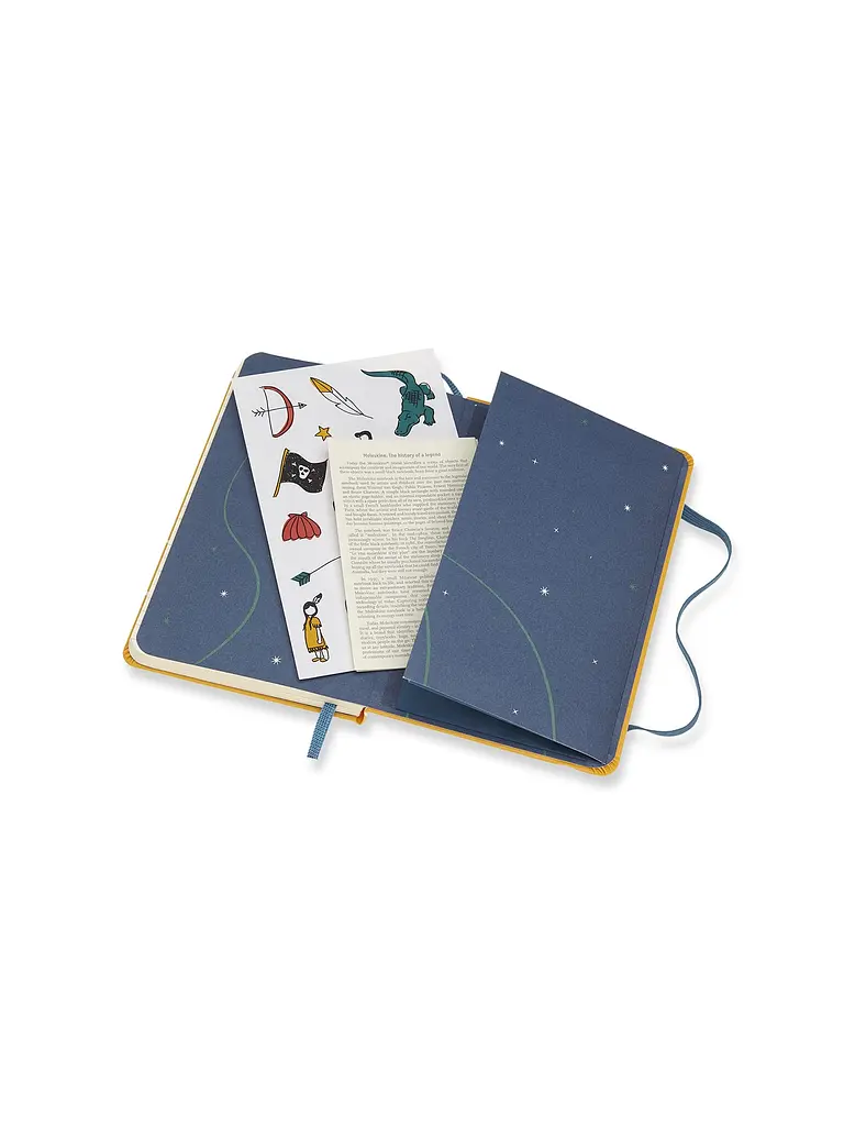Записник Moleskine Peter Pan кишеньковий, Лінійка Жовтогарячий (LEPN01BMM710) - фото 6