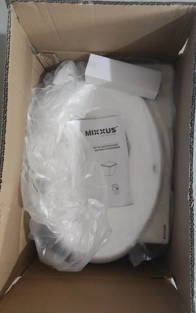 Умивальник підвісний Mixxus Premium Diverse-1201-R 400x215x140 мм з отвором під змішувач та перелив MP6506, Білий - фото 3