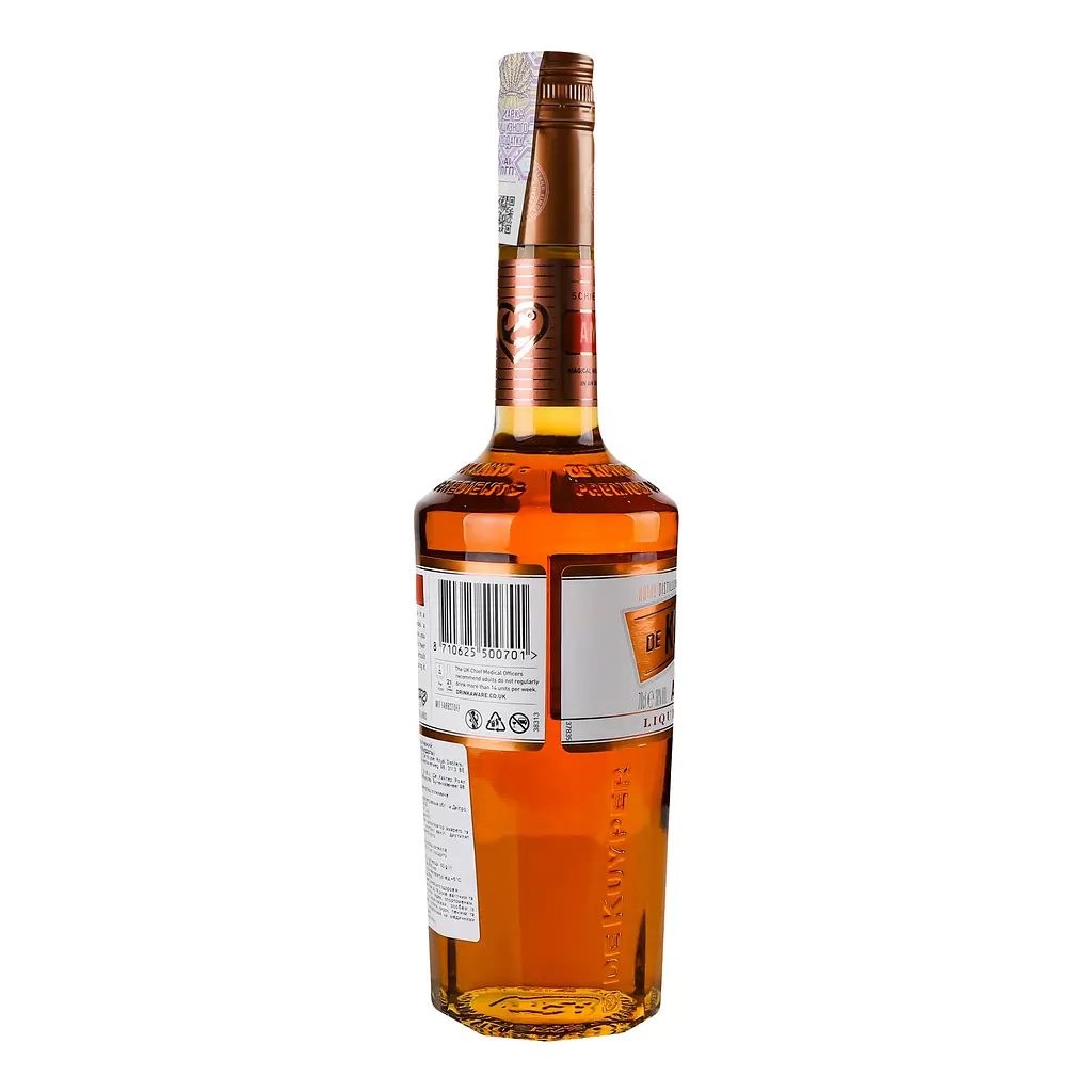 Лікер De Kuyper Amaretto Мигдаль, 30%, 0,7 л - фото 4