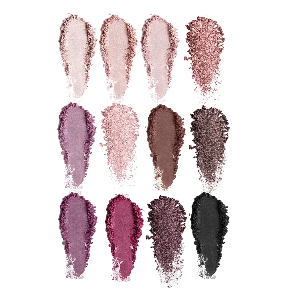 Палетка тіней LN Professional Mega Color Eyeshadows Kit, відтінок 12-1, 12 г - фото 2