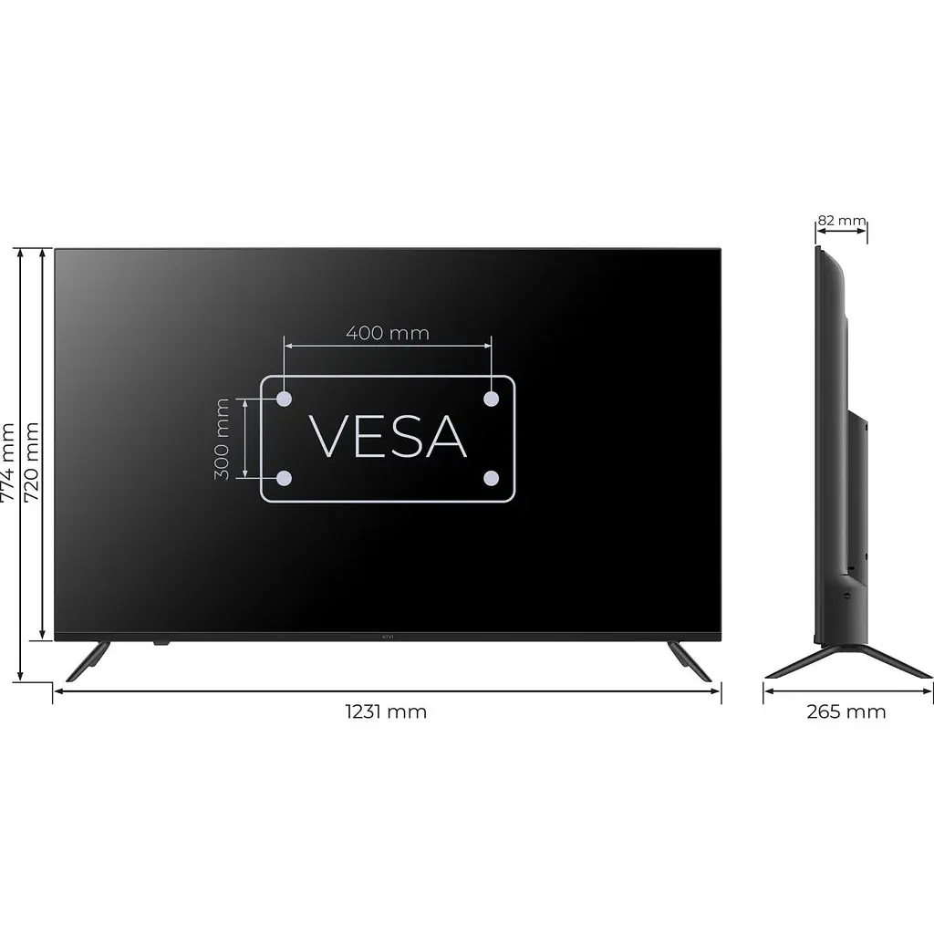 Телевізор Kivi U7000MB 55` QLED 4K (55U7000MB) [174543] - фото 5
