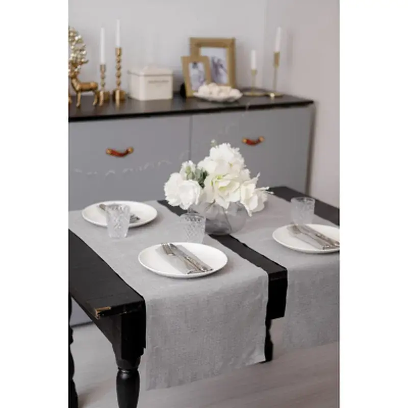 Доріжка на стіл Прованс Перлина Silver 40х140 см (037575) - фото 5