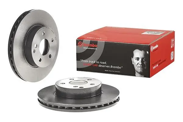 Диск гальмівний вентильований Mercedes E-class, C-class, Slc, Slk 07-25р Brembo (09.B280.41) - фото 2