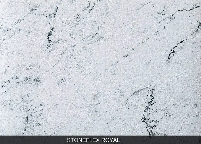Мембрана StoneFlex біло-чорна Royal, 1.65м армована з лаковим покриттям 327074334002