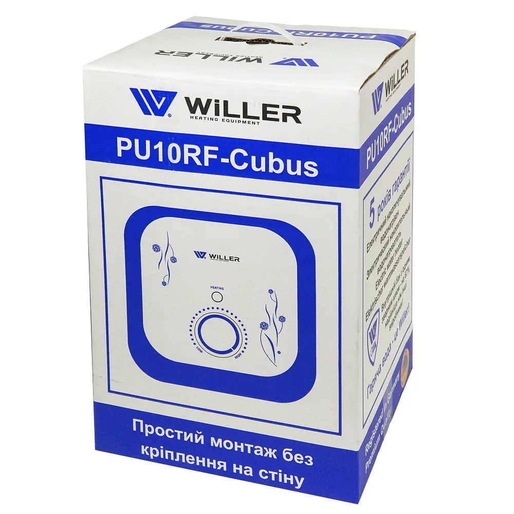Водонагрівач підлоговий WILLER PU10RF-Cubus - фото 9
