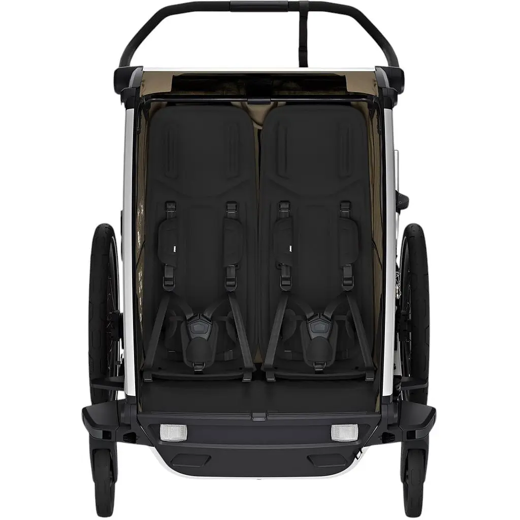 Дитяча коляска Thule Chariot Cross 2 Double (Faded Khaki) (TH 10201037) - фото 4