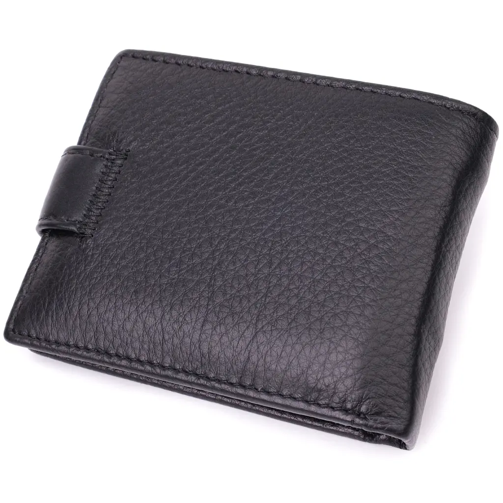 Чоловічий шкіряний гаманець ST Leather 11х8,5х1,5 см acs0028286 - фото 2