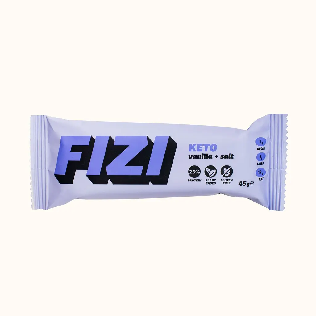 Уцінка. Набір протеїнових батончиків Fizi Кето Vanilla + Salt 10 шт. - фото 3