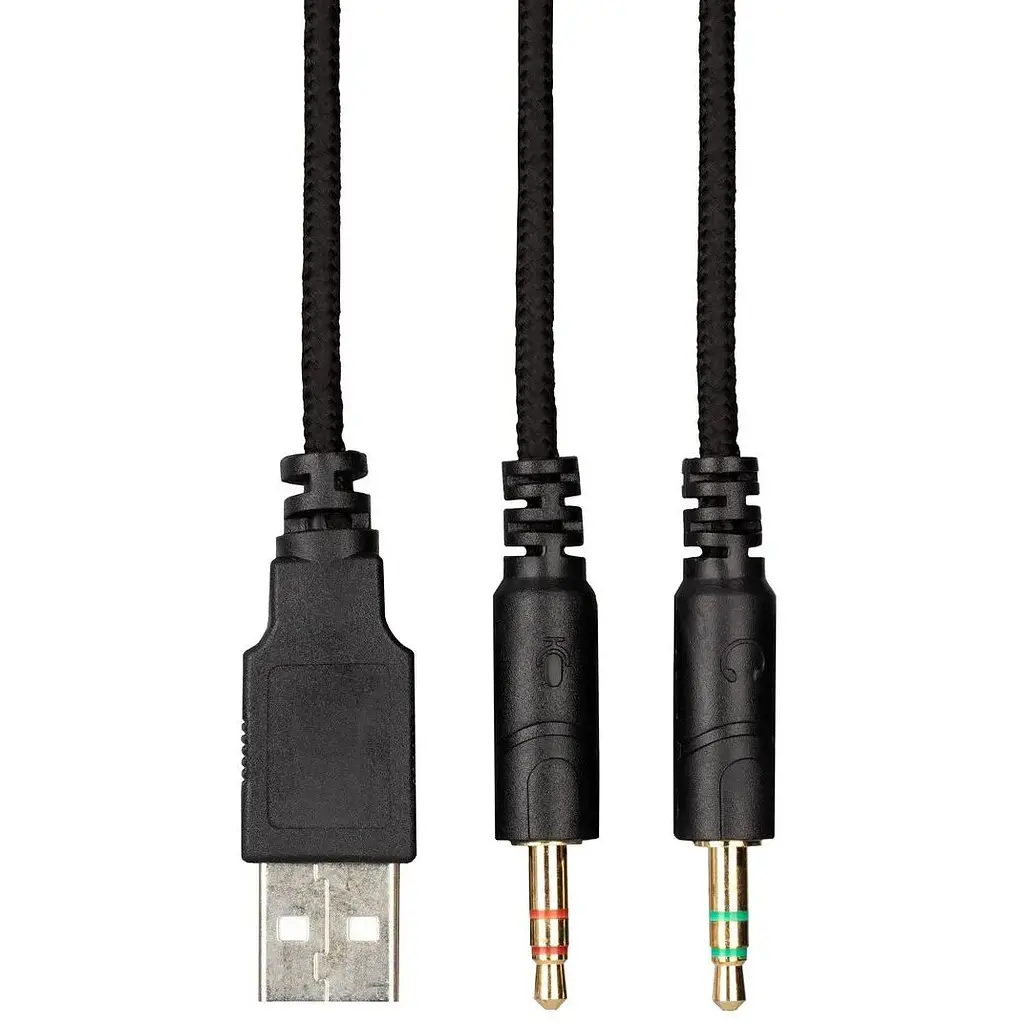 Гарнітура геймерська дротова 2E Gaming HG340 RGB 2 м Чорна - фото 3