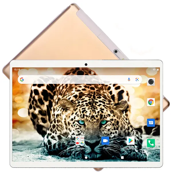 Планшет та чохол-книжка Hoozo S 464 LTE 4GB/64GB IPS 10.1" Gold (1364) - фото 6