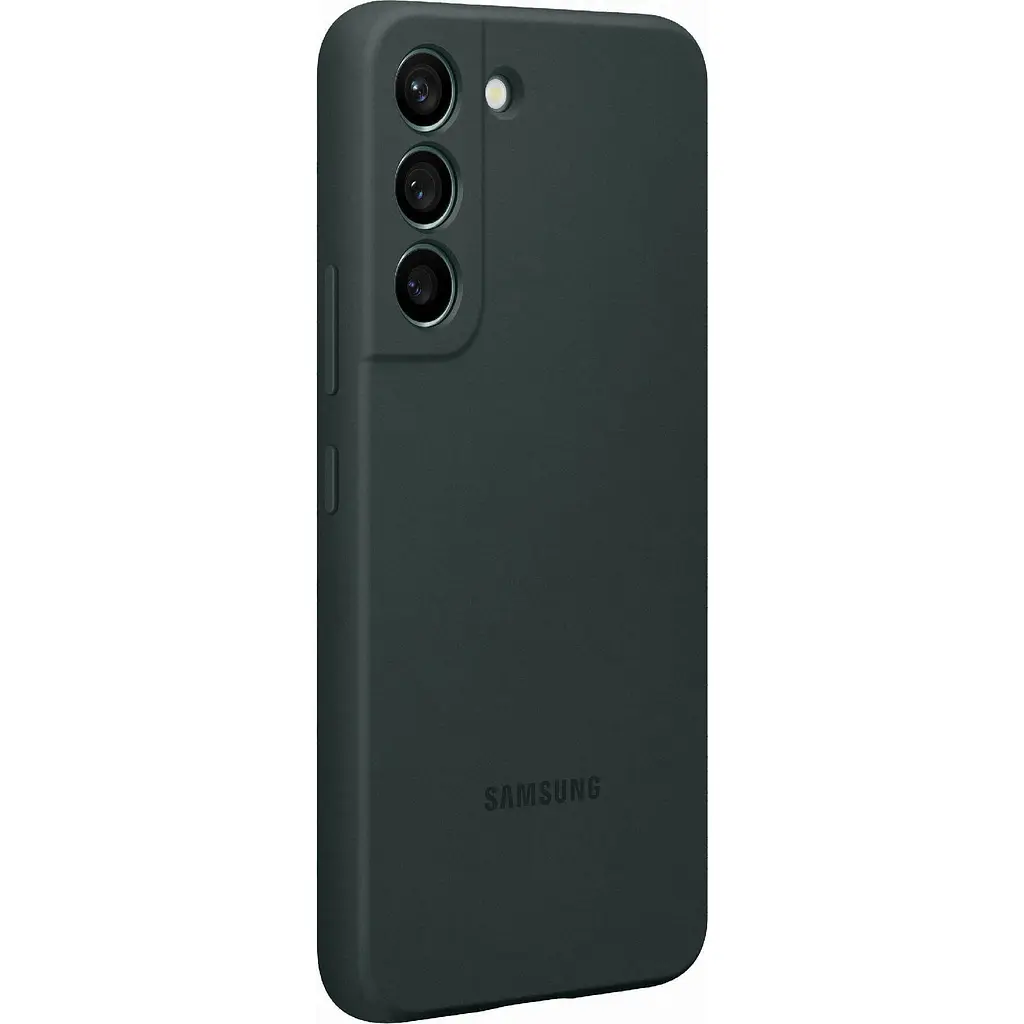 Оригінальний силіконовий чохол Samsung Silicone Cover для Samsung Galaxy S22 Plus (S906) EF-PS906TGEGRU Forest Green - фото 7