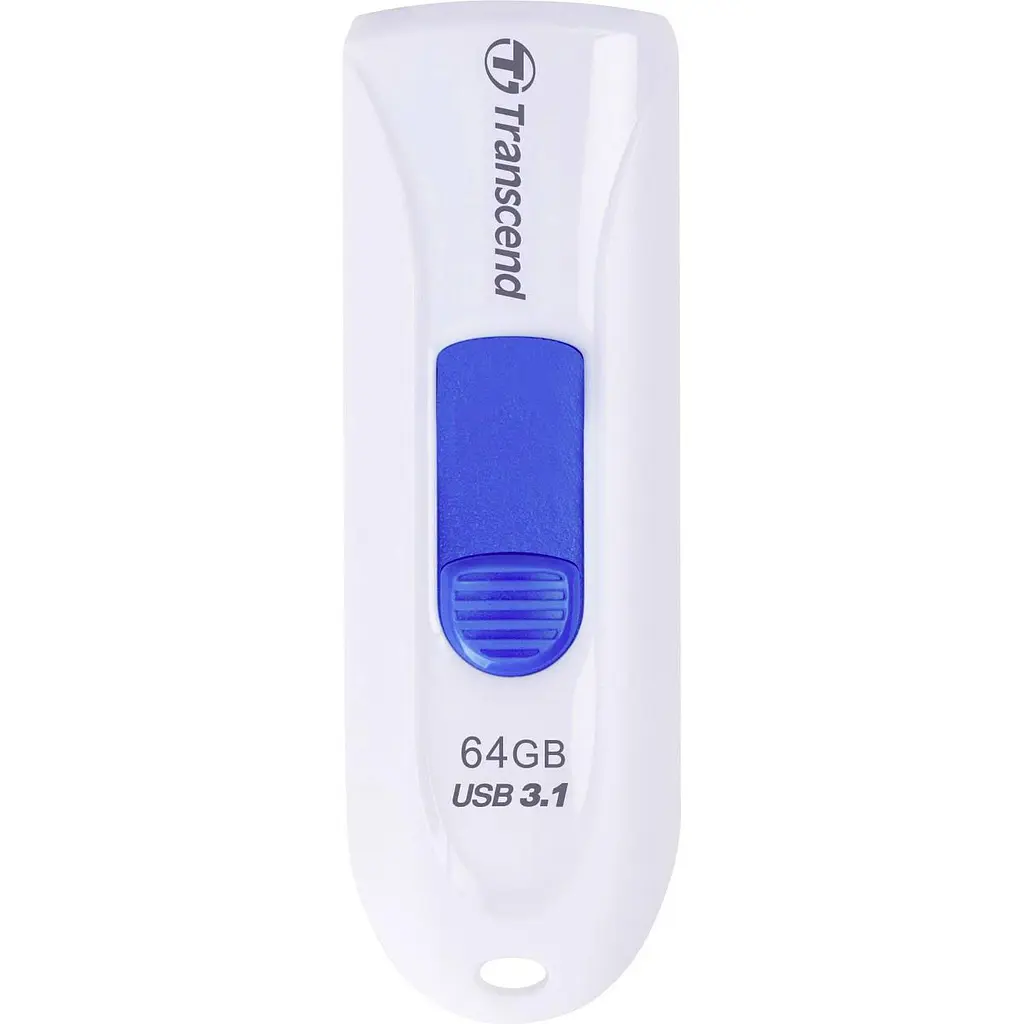 Флеш-накопичувач Transcend USB3.0 64GB JetFlash 790 White (TS64GJF790W) - фото 2