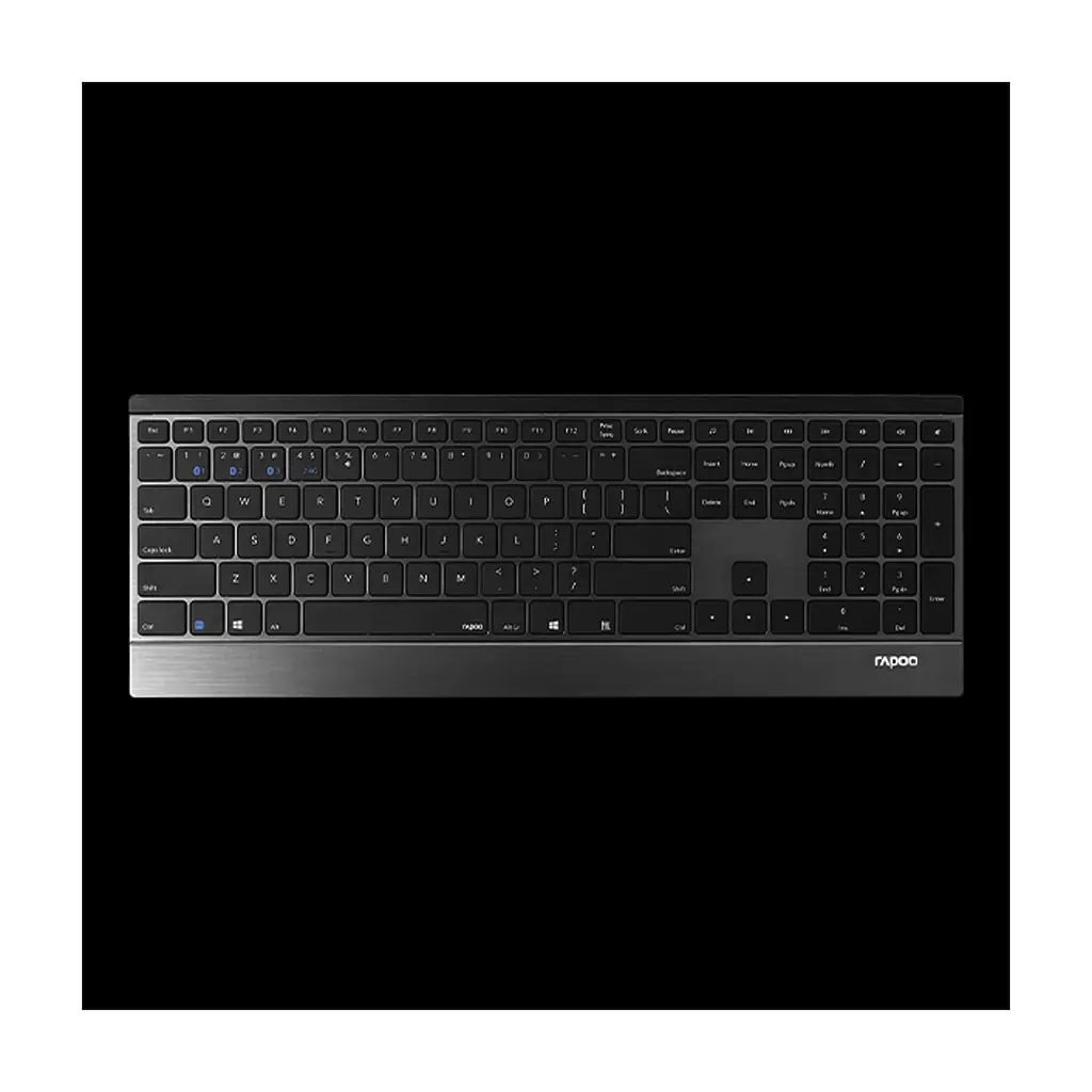 Клавіатура Rapoo E9500M Wireless Black (E9500M Black) - фото 4