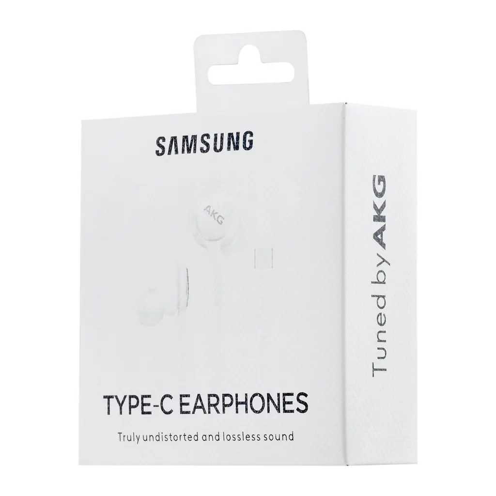 Навушники Samsung AKG Earphones Type-C білі - фото 2