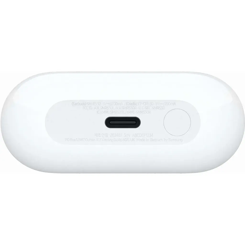 Навушники TWS Samsung Galaxy Buds3 White (SM-R530NZWA) - фото 5