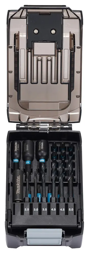 Набір біт торсіонних 31 шт у вигляді акумулятора XGT Makita Impact Black E-22850 - фото 3