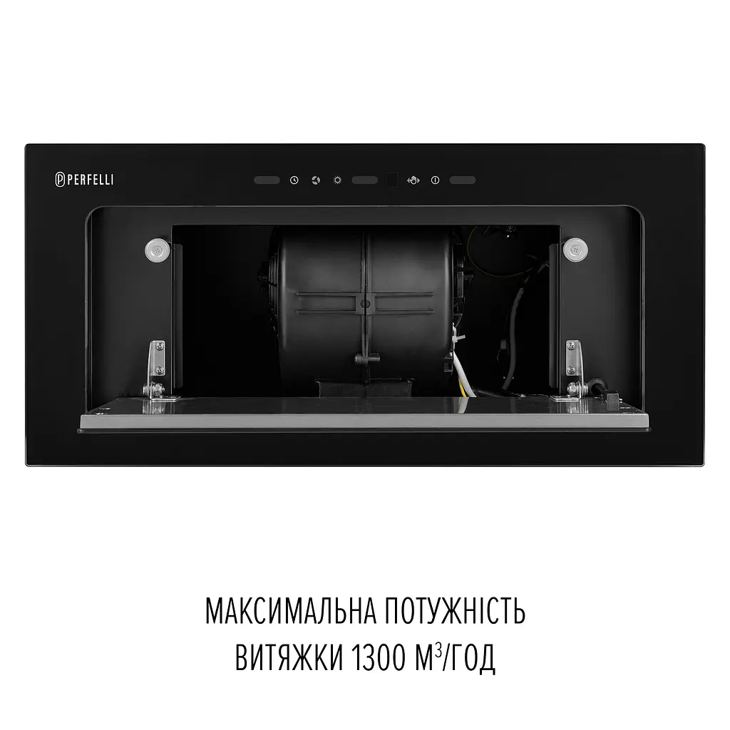 Витяжка повновбудована PERFELLI DESIGN VISION 6 NERO SILENZIO - фото 10