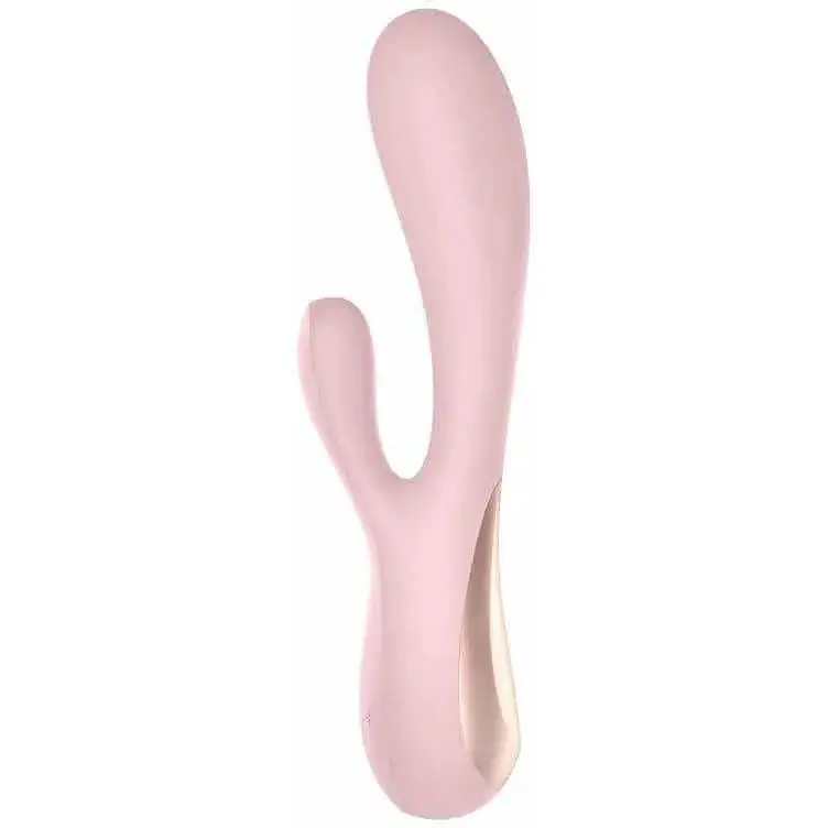 Вібратор-кролик Satisfyer Mono Flex 20 см рожевий - фото 1