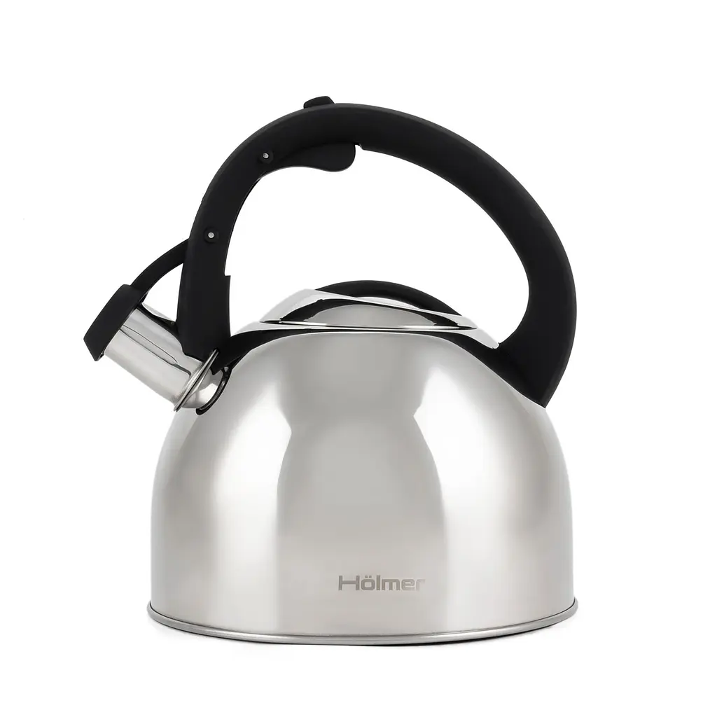 Чайник Holmer зі свистком, 3 л, сріблястий (WK-1430-BSSS Memory) - фото 3