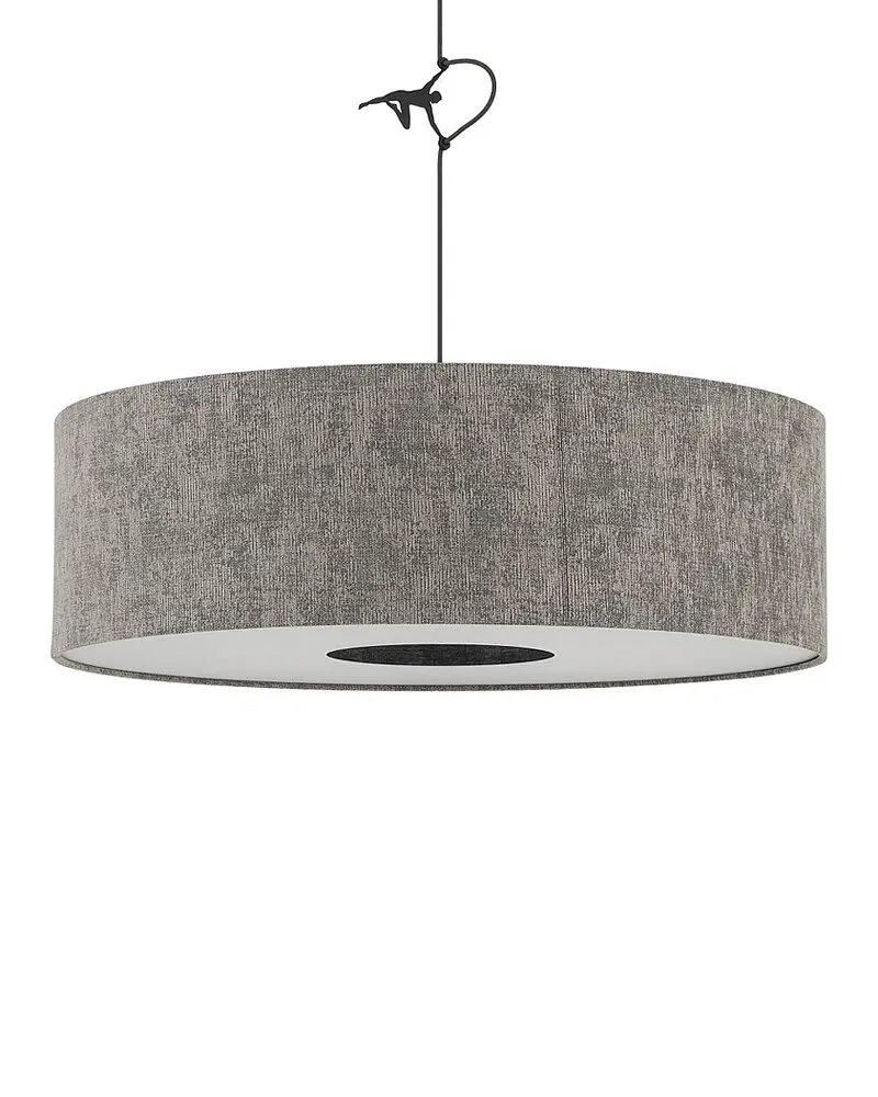 Подвесной светильник, люстра Nowodvorski 11675 Lago L E27 1x25W IP20 серый - фото 4