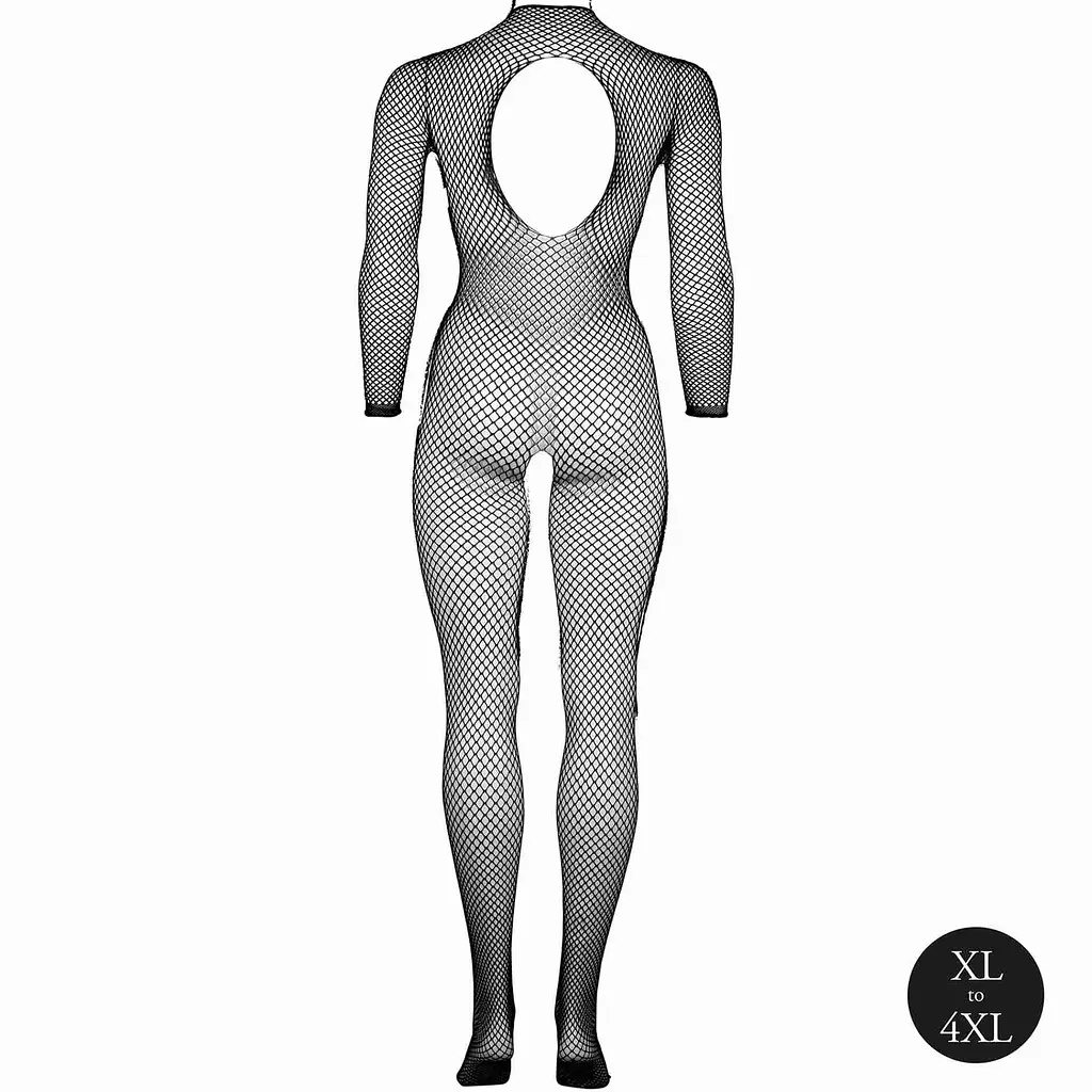 Бодістокінг Le Désir With Open Crotch, Plus Size (чорний) - фото 8