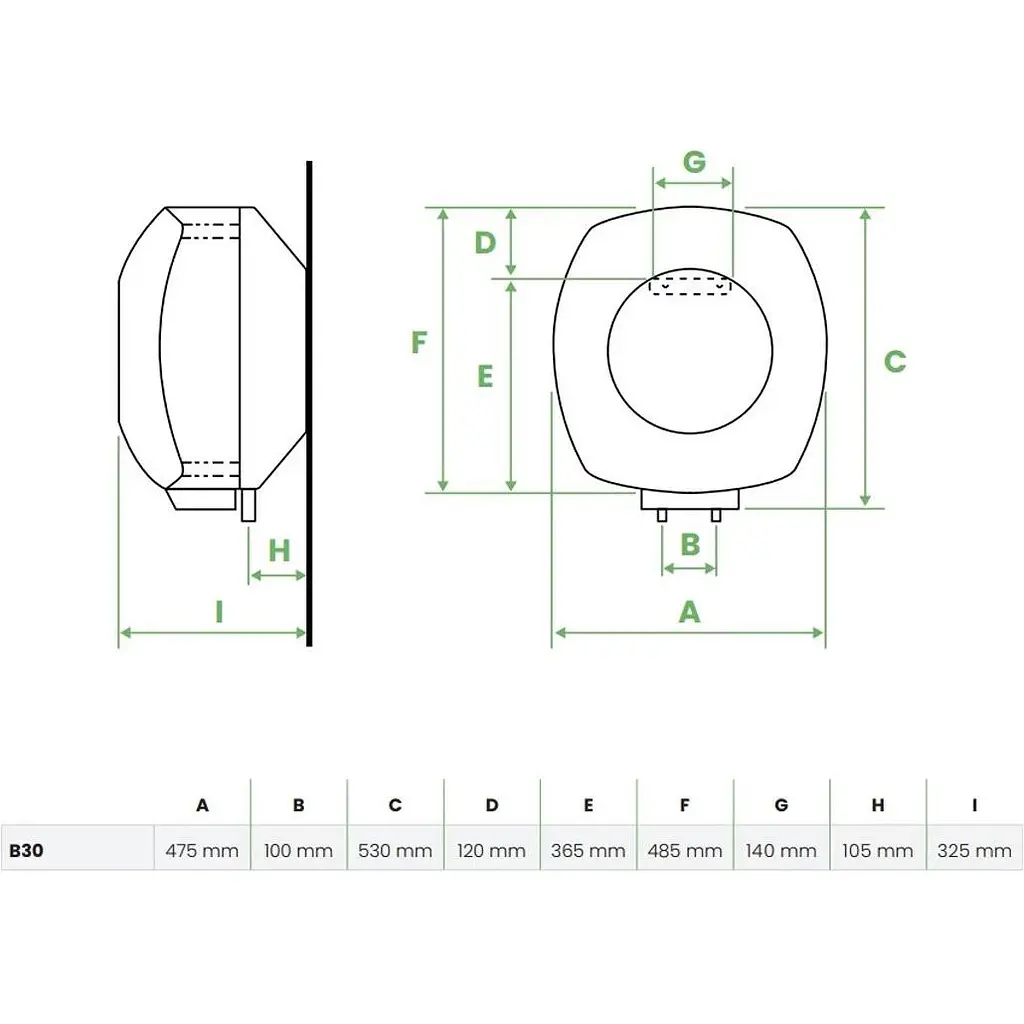 Бойлер Bandini Water Heaters B 30 (SE0030E2V337) [140041] - фото 4