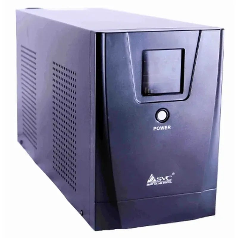 Пристрій безперебійного живлення SVC SL-2KS-LCD 2000VA (SL-2KS-LCD) - фото 3