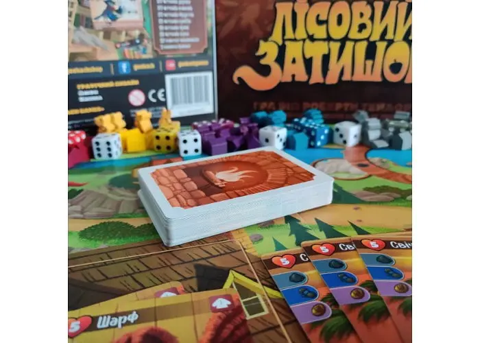 Настільна гра Geekach Games Лісовий затишок (Creature Comforts) (укр.) (GKCH022CC) - фото 7
