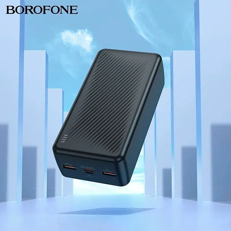 Зовнішній акумулятор Borofone BJ56B Graceful 30000mAh 22.5W Black [130219] - фото 4