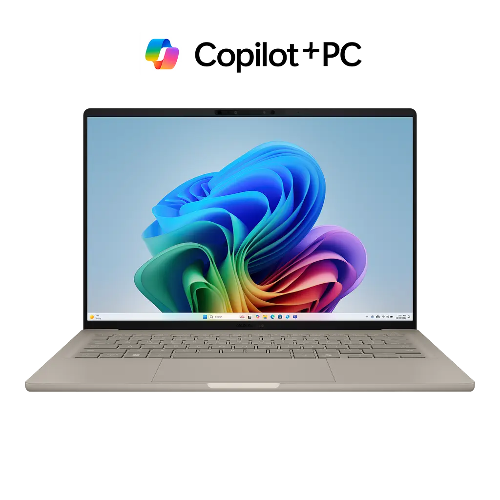 Ноутбук ASUS Zenbook A14 UX3407RA Snapdragon X Elite X1E 78 100 la 34GHz,14'',16GB LPDDR5X,1TB,Qualcomm Adreno GPU - фото 4