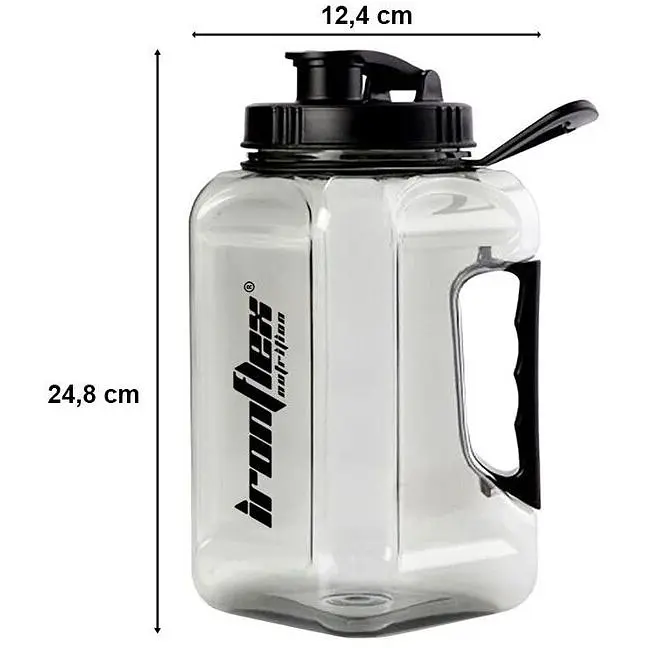 Бутылка IronFlex Water Jug Gallon 2.4 л, Clear - фото 2