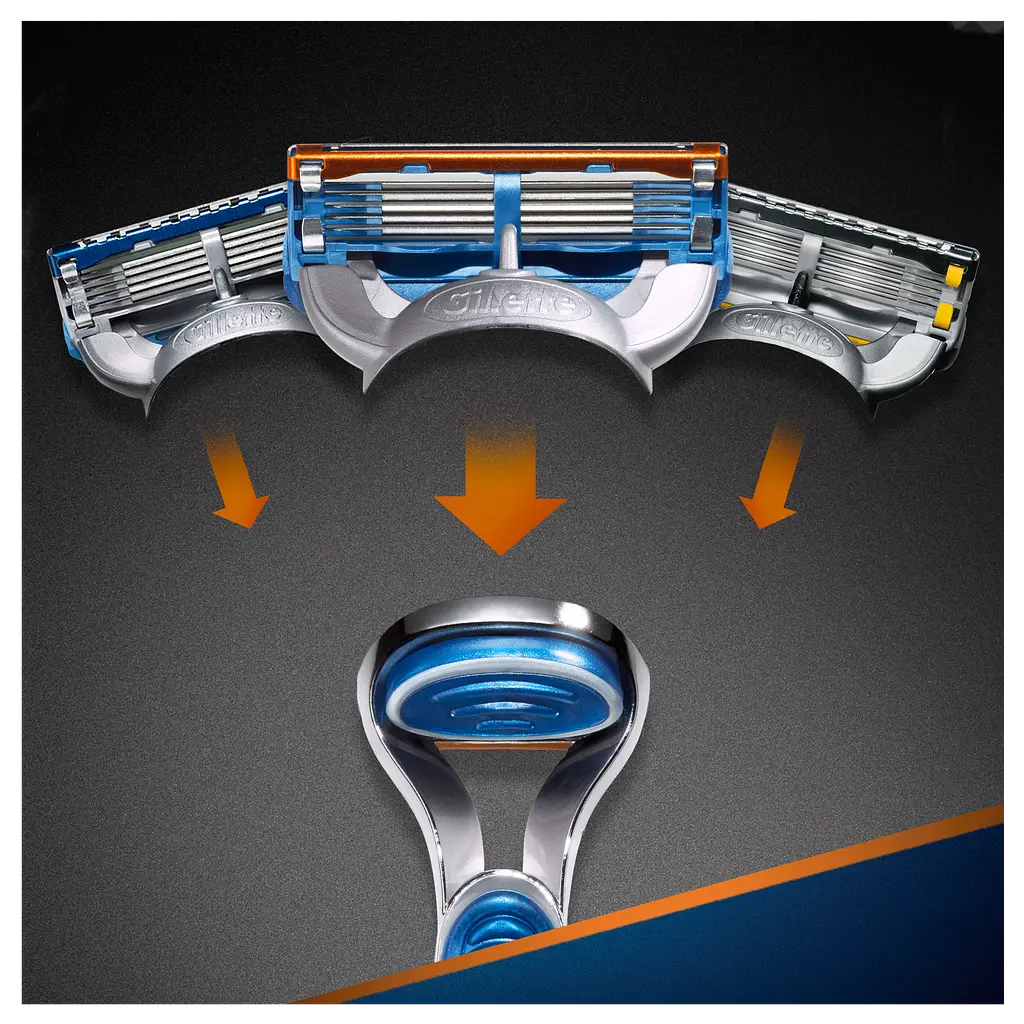 Сменные картриджи для бритья Gillette Fusion, 8 шт. - фото 5