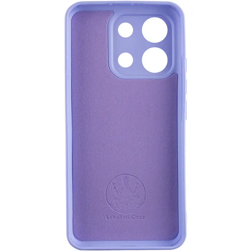 Чехол Silicone Cover Lakshmi Full Camera (AA) для Xiaomi Redmi Note 14S Сиреневый / Dasheen - фото 2