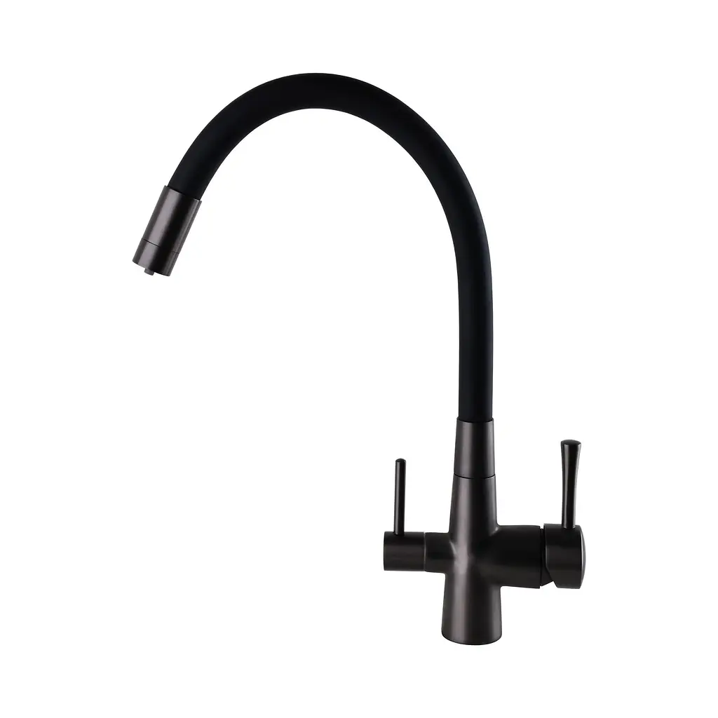 Змішувач для кухні під осмос Globus Lux Lazer GLLR-0903-11-GRAPHITE (22996) - фото 5