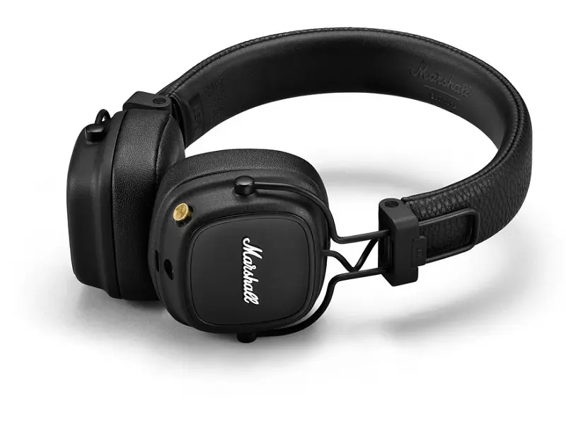 Навушники з мікрофоном Marshall Major IV Black (1005773) - фото 2