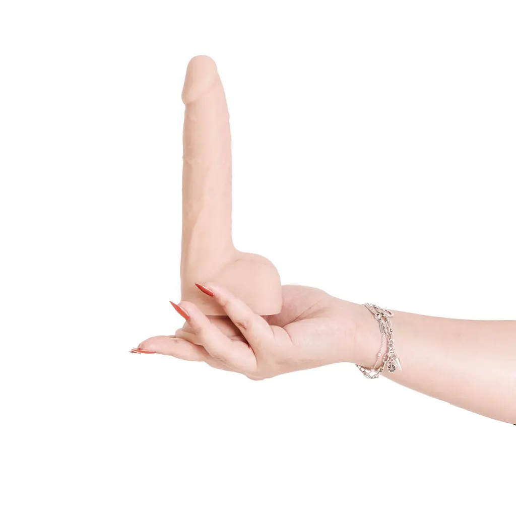 Фалоімітатор Addiction Naked Addiction 8.5” Thruster із пульсацією, 21,6 см - фото 9