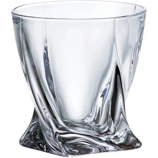 Набір склянок Bohemia Quadro для віскі 340 мл х 2 шт (2k936/99A44/340/2) - фото 2