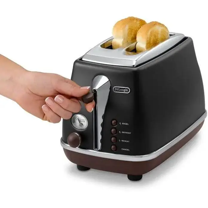 Тостер DeLonghi CTOV 2103 BK Icona Vintage (00000011400) - фото 5