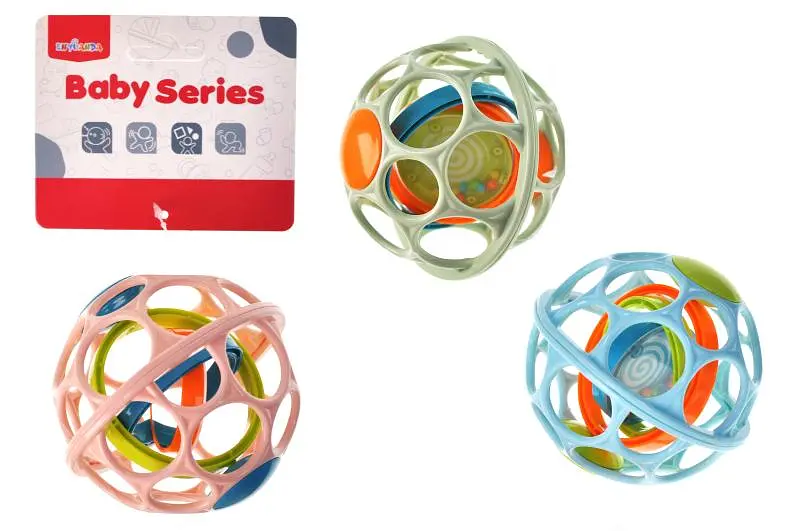 Брязкальце м'ячик Baby Series 3609 на планшеті р.17,5x9,5x9,5 см YG Toys