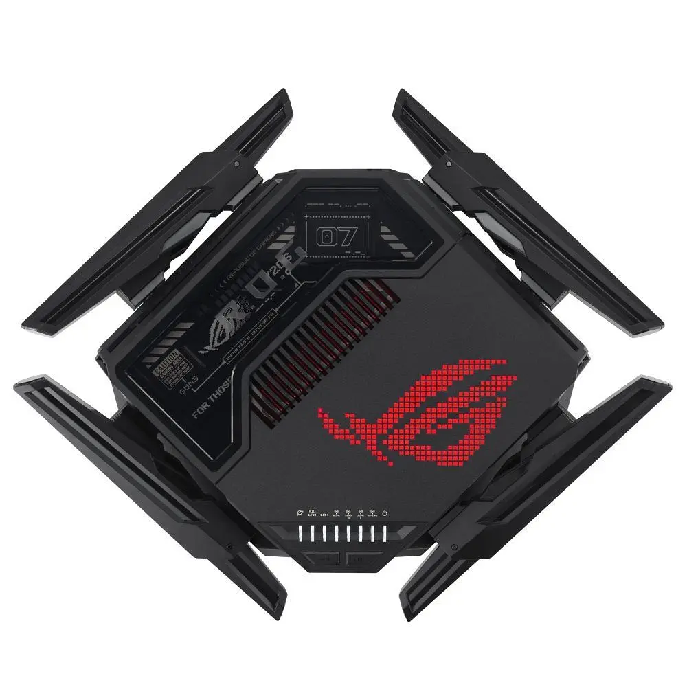 Бездротовий маршрутизатор Asus ROG Rapture GT-BE98 (90IG08F0-MO9A0V) - фото 2