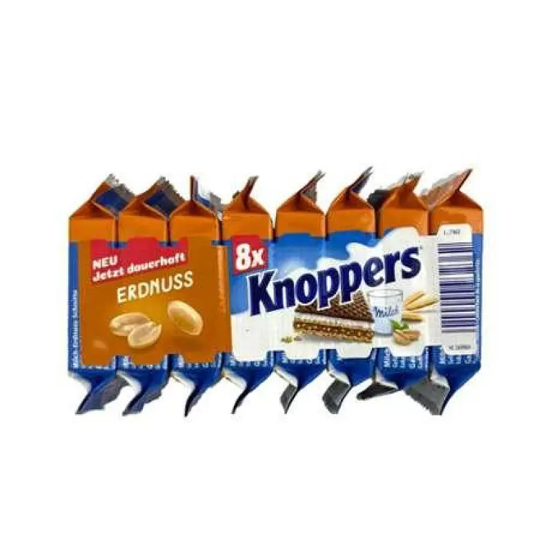 Вафлі Knoppers Erdbuss 8 шт 200 г