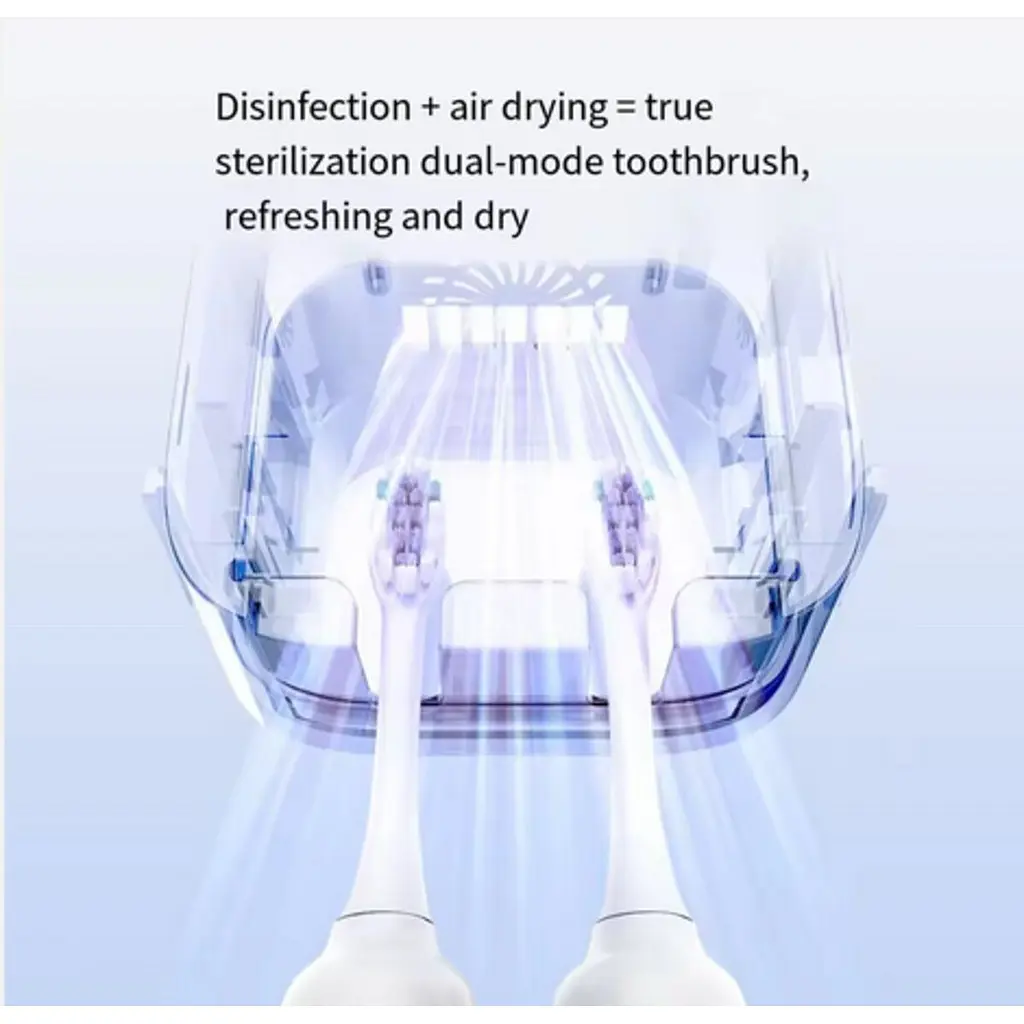 Стерилізатор для зубних щіток DOCO Disinfect Toothbrush Holder White (DH001) [162631] - фото 3
