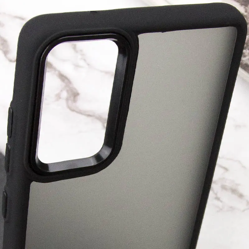 Чохол TPU+PC Lyon Frosted для Motorola Moto G22 Black - фото 5