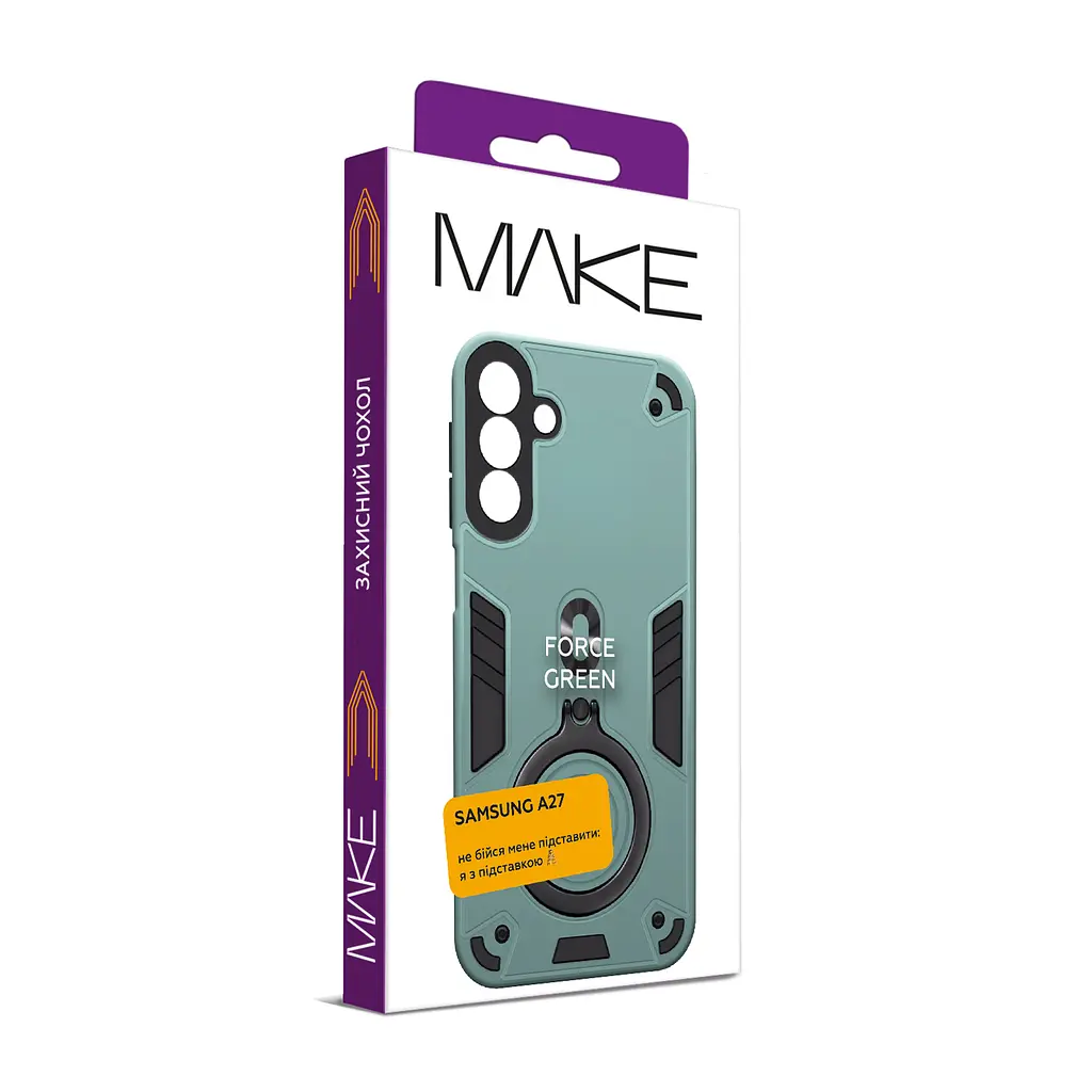 Чохол MAKE Samsung A27 Force Green - фото 2