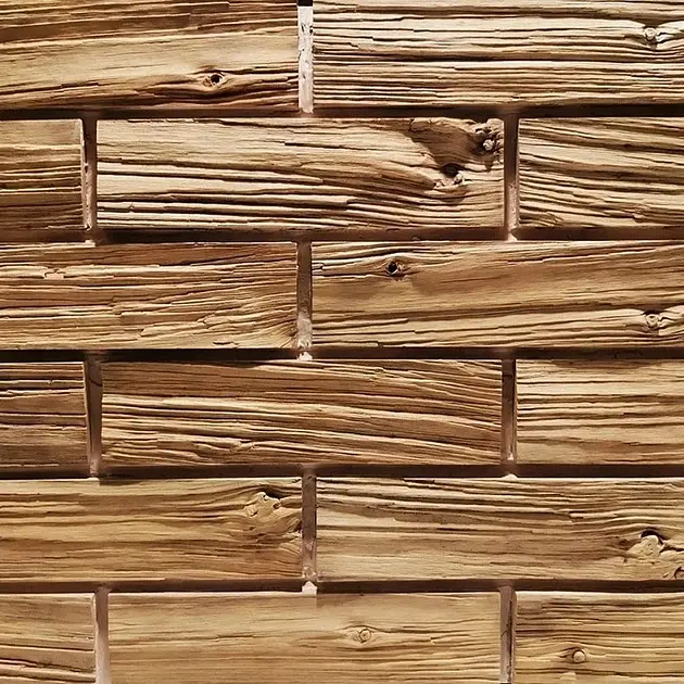 Гибкая полиуретановая форма для изготовления декоративного кирпича A.N.B. "ДРЕВЕСНЫЙ КАМЕНЬ" на 12 плиток - фото 6