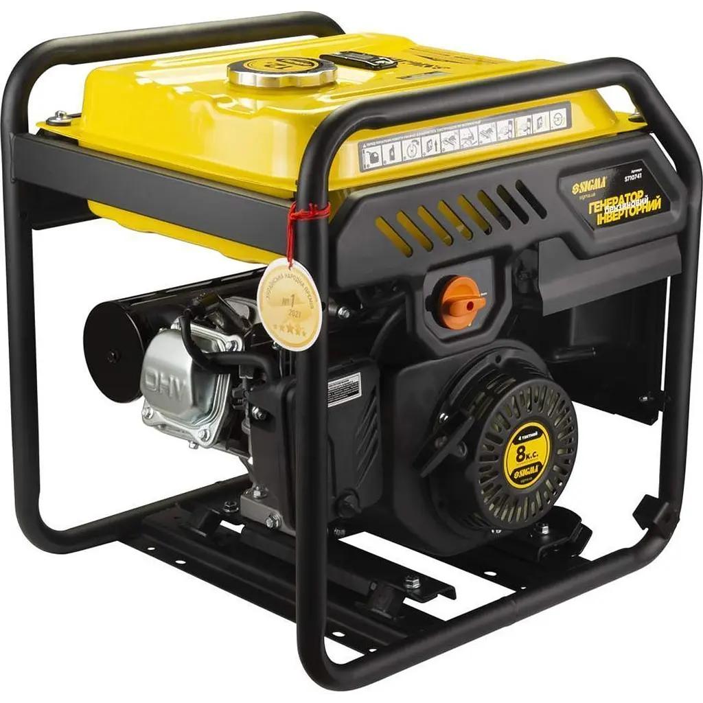 Інверторний бензиновий генератор Sigma 4.0/4.5 кВт (5710741) [159282] - фото 6