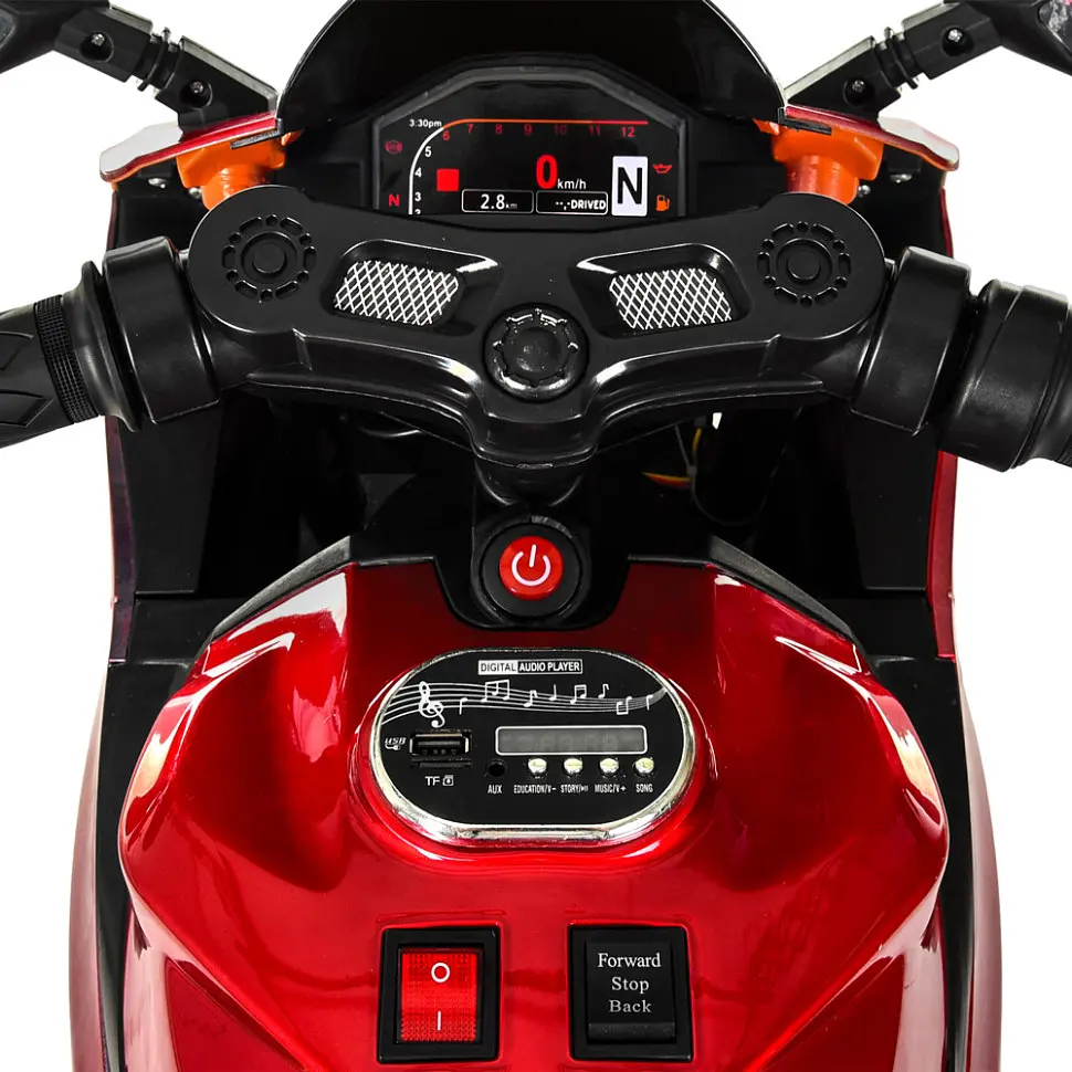 Дитячий електромобіль-мотоцикл Bambi Racer M 4104ELS-3 до 25 кг - фото 4