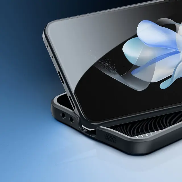 Чохол для смартфона DUX DUCIS Aimo for Samsung Flip 5 Black - фото 9